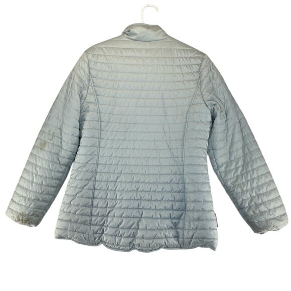UGG ZANA PUFFER COAT MINT GREEN FLEECE JACKET W/ STAINS Women’s Size Medium - Picture 2 of 15